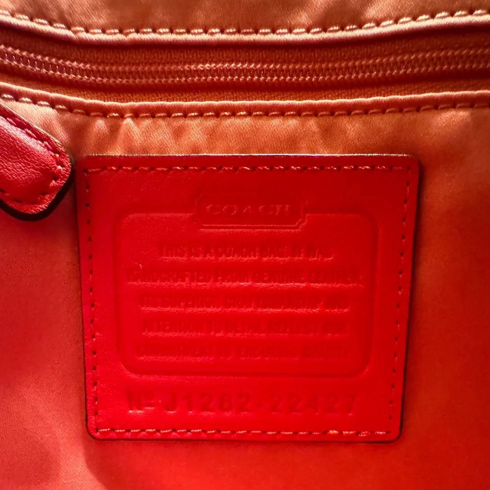 Coach Poppy Dylan Satchel Purse Y2K Handbag Shoulder Crossbody Leather 22427 EUC - Picture 10 of 12